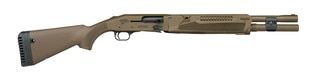 Mossberg Thunder Ranch 12 Gauge shotgun with Patriot Brown Cerakote finish.